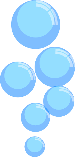 Sea - Air Bubble Clipart (294x599), Png Download