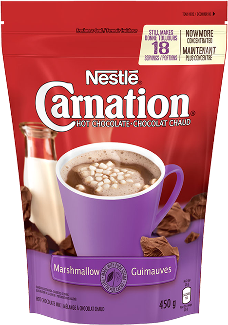 Alt Text Placeholder - Carnation Carnation Hot Chocolate Rich Pouch (675x675), Png Download