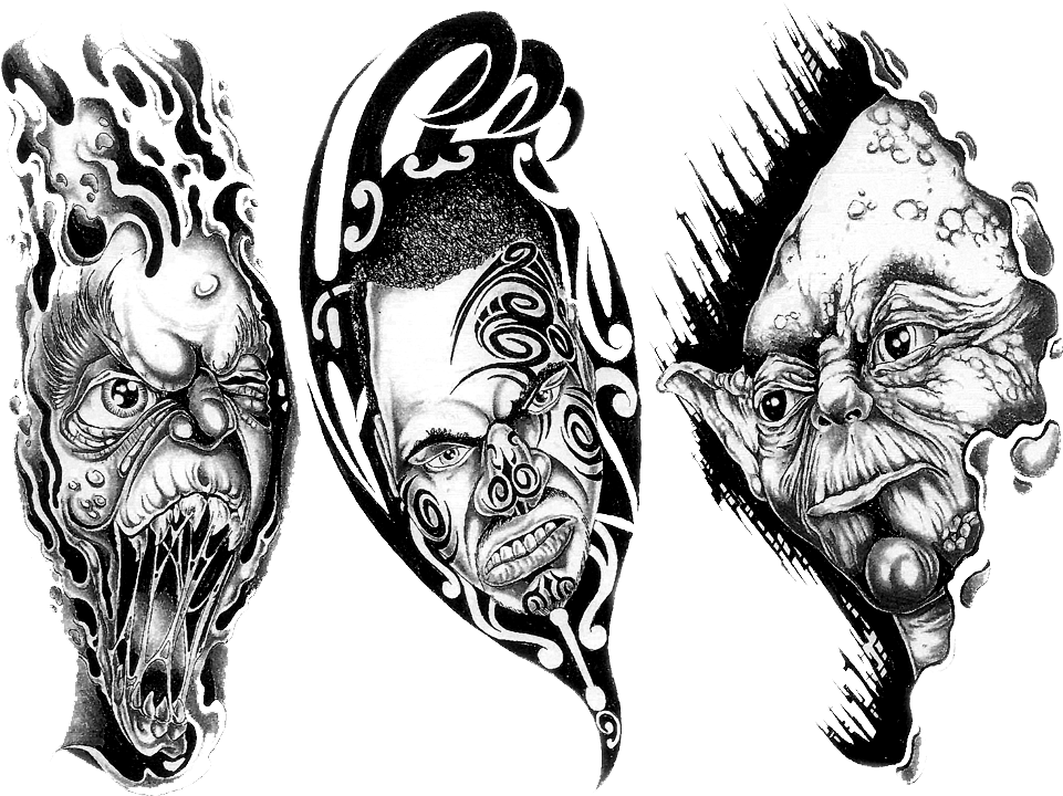 Tattoo-shape033 - Tattoo Png Transparent Background (1024x768), Png Download
