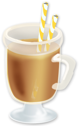 Cocoa Smoothie - Smoothie (415x415), Png Download