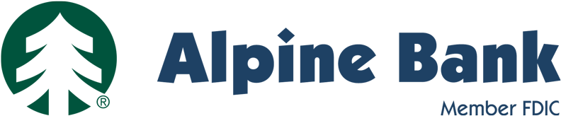 Thank You To Our Current Sponsors - Alpine Bank (800x164), Png Download