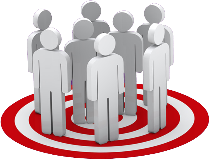 Stop The Guesswork And Let Your Data Find The Target - Monigotes En Grupo Png (741x573), Png Download