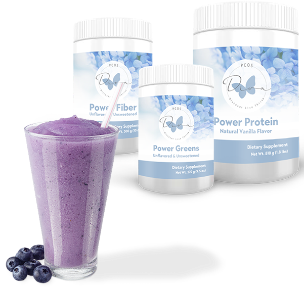 Pcos Diva Smoothie Bundle - Polycystic Ovary Syndrome (600x600), Png Download