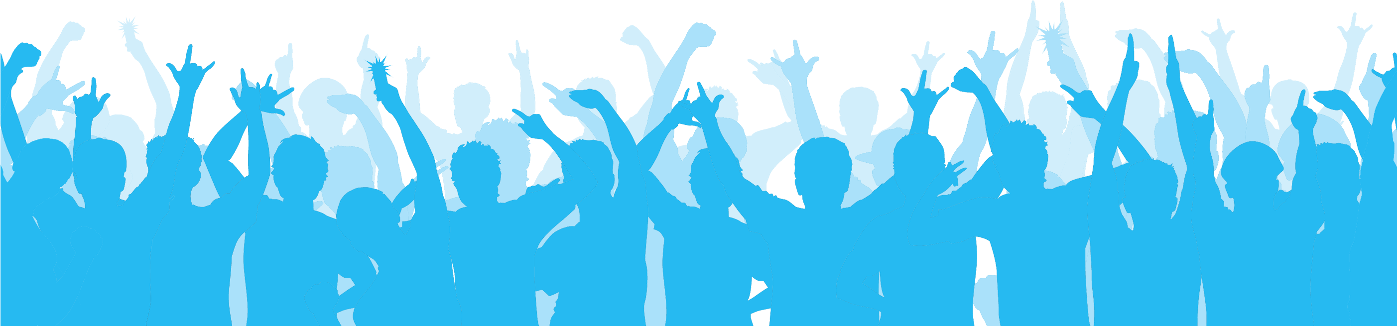 Page-footer - Silhouette (2804x680), Png Download