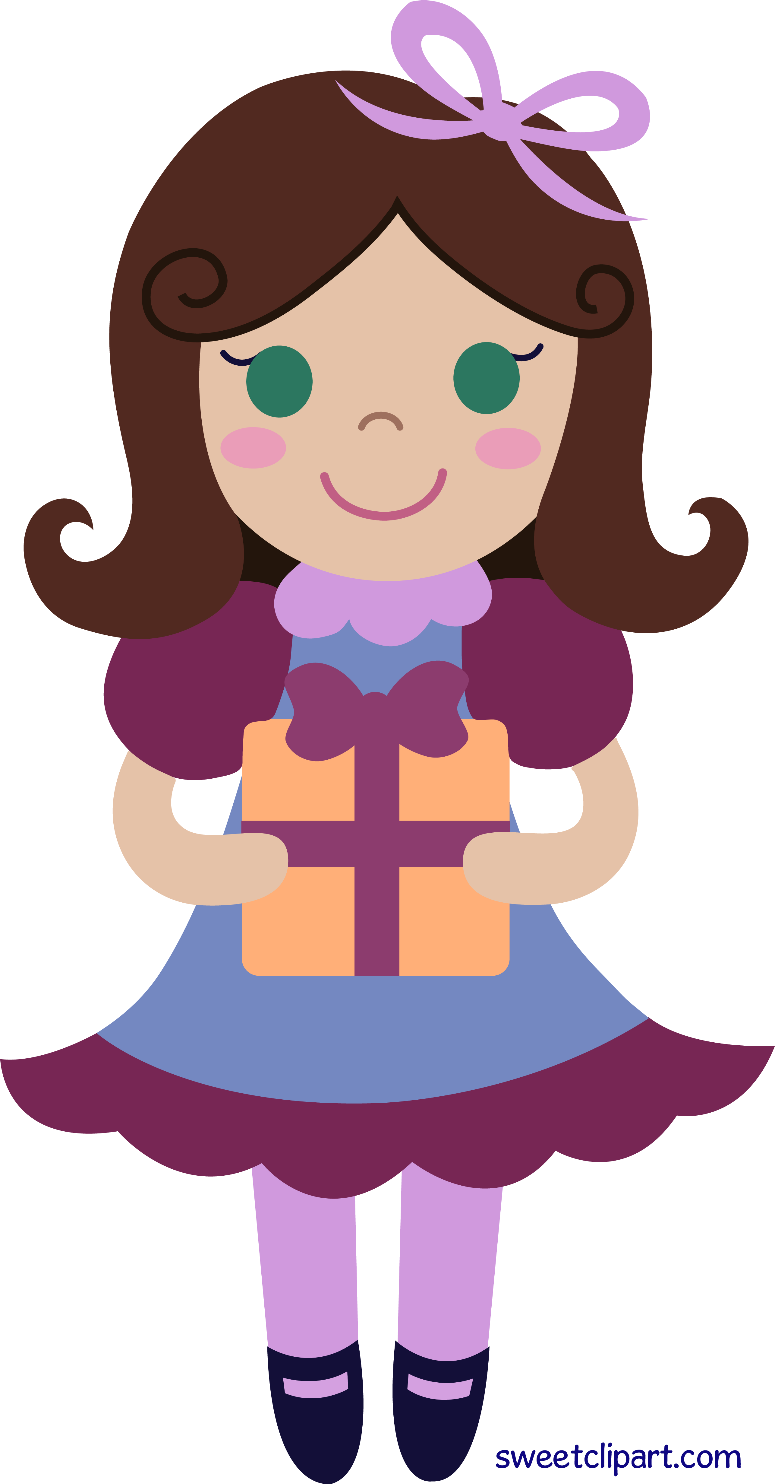 Birthday Girl Clipart At Getdrawings - Birthday Girl Clipart (2606x4954), Png Download