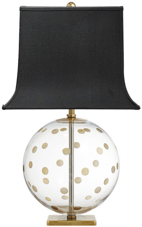 Pavillion Dot Globe Table Lamp (740x740), Png Download