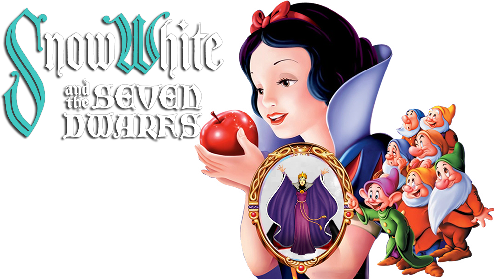 Snow White And The Seven Dwarfs - White And The Seven Dwarfs (1000x562), Png Download