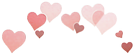 Snapchat Heart Png - Heart On Head Png (600x380), Png Download