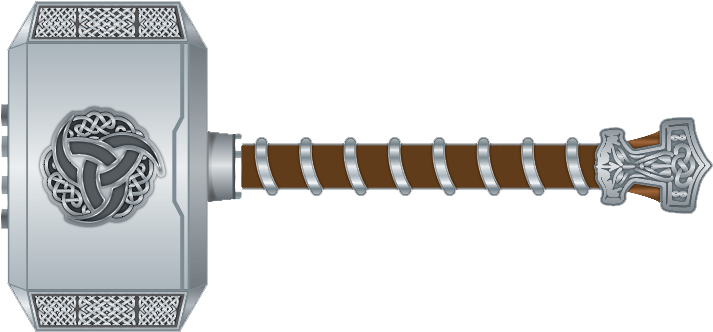 Thor Hammer Png - Thor Hammer Transparent Background - Free Transparent ...