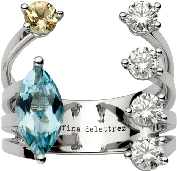 Aquamarine Today Tomorrow Ring - Earrings (1024x683), Png Download