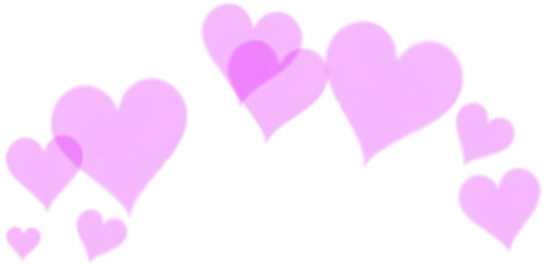Lovely Girly Hearts Corazones Tiara Whatsapp Pink Png - Portable Network Graphics (1112x568), Png Download