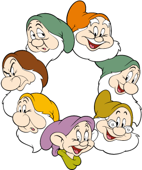 Seven Dwarfs Vector - Snow White And The Seven Dwarfs Vector (400x400), Png Download