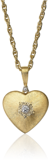 Macri Heart Pendant - Heart Pendant (570x570), Png Download