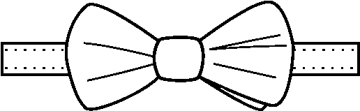 Modern Bow Tie Coloring Page - Gravata Borboleta Desenho Para Pintar (600x470), Png Download