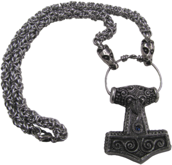 Thor Hammers - Jewellery Chain (480x480), Png Download
