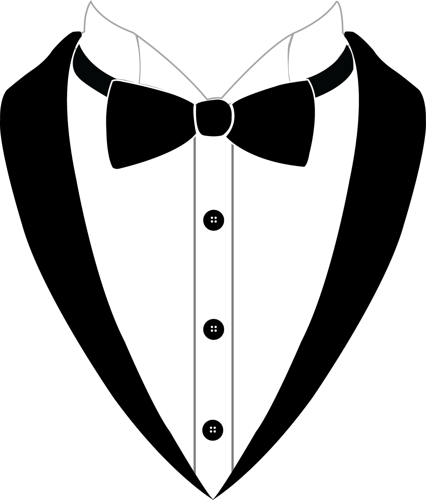 Bow Tie Tuxedo Black - Bow Tie Vector - Free Transparent PNG Download ...