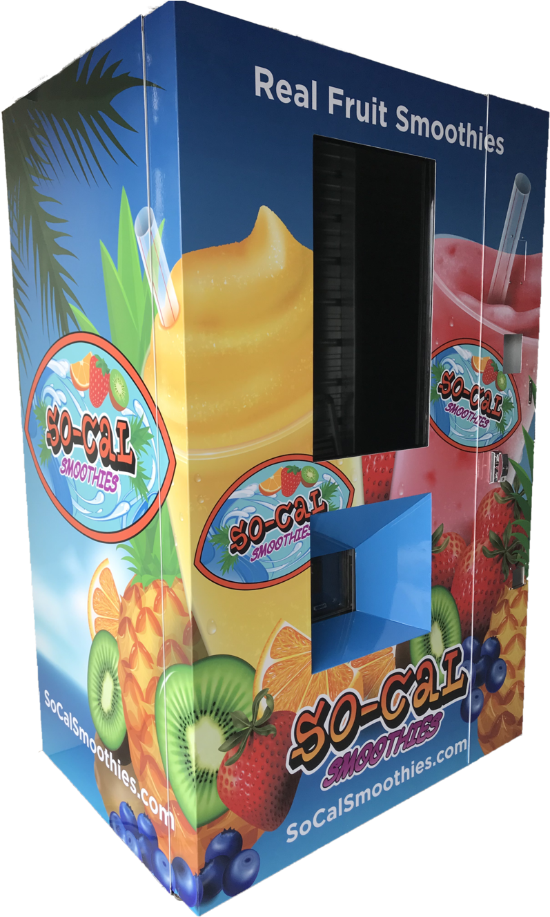 Smoothie Vending Machine - Southern California (1000x1333), Png Download