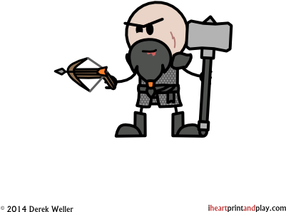 Dwarf Bolter T - Dwarf (400x400), Png Download