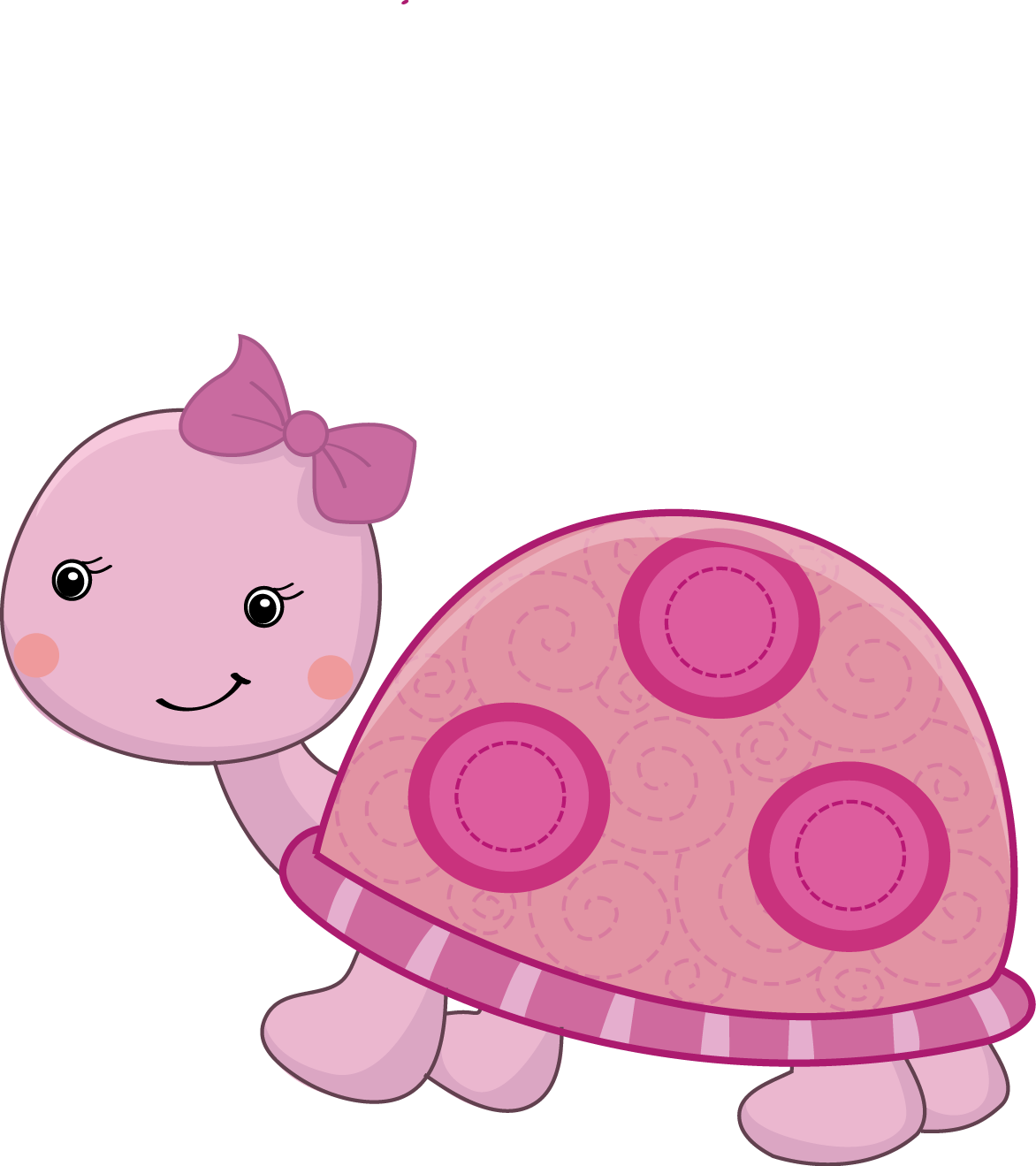Patchwork Clipart Jungle Animal - Girl Turtle Clipart (1172x1319), Png Download