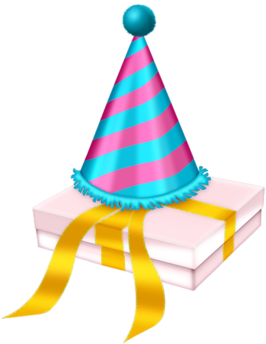 Sd Birthday Diva Birthday Present2 - Clip Art (387x500), Png Download