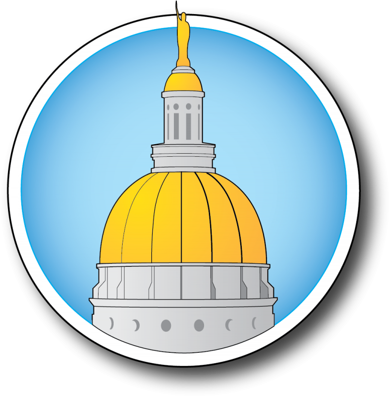 Day At The Capitol Clip Art Black And White - Dome (798x800), Png Download