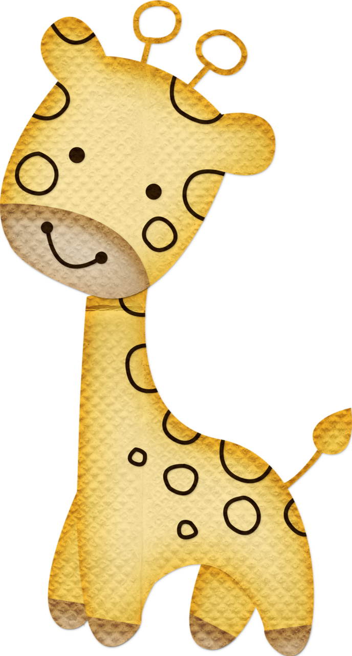 Co Dearzoo Girafa Png Zoos Clip Art - Jungle Animal Clipart (688x1280), Png Download