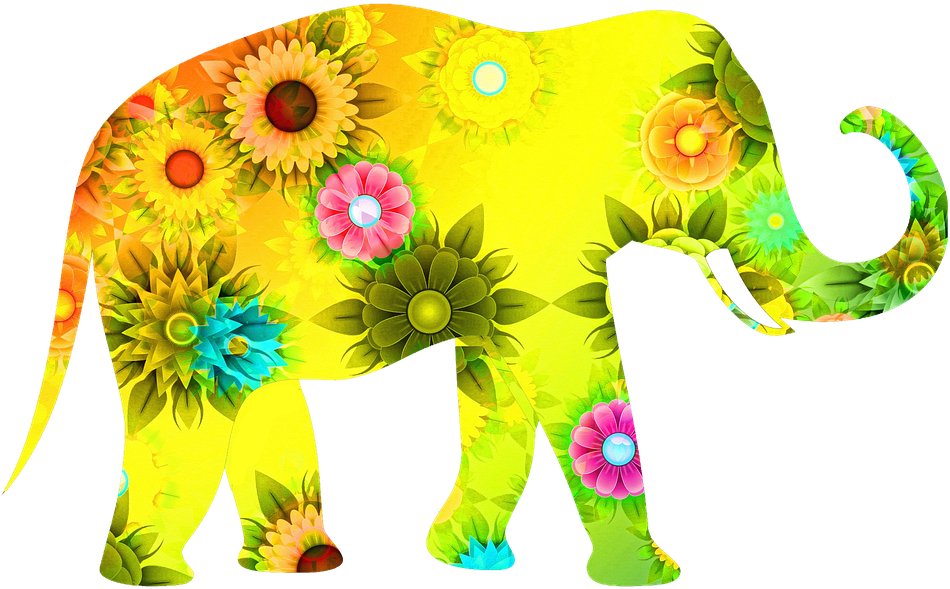 Animal,elephant,zoo,zoo - Eden Elephant Eden Elephant Eden Elephant Sticker (500x325), Png Download