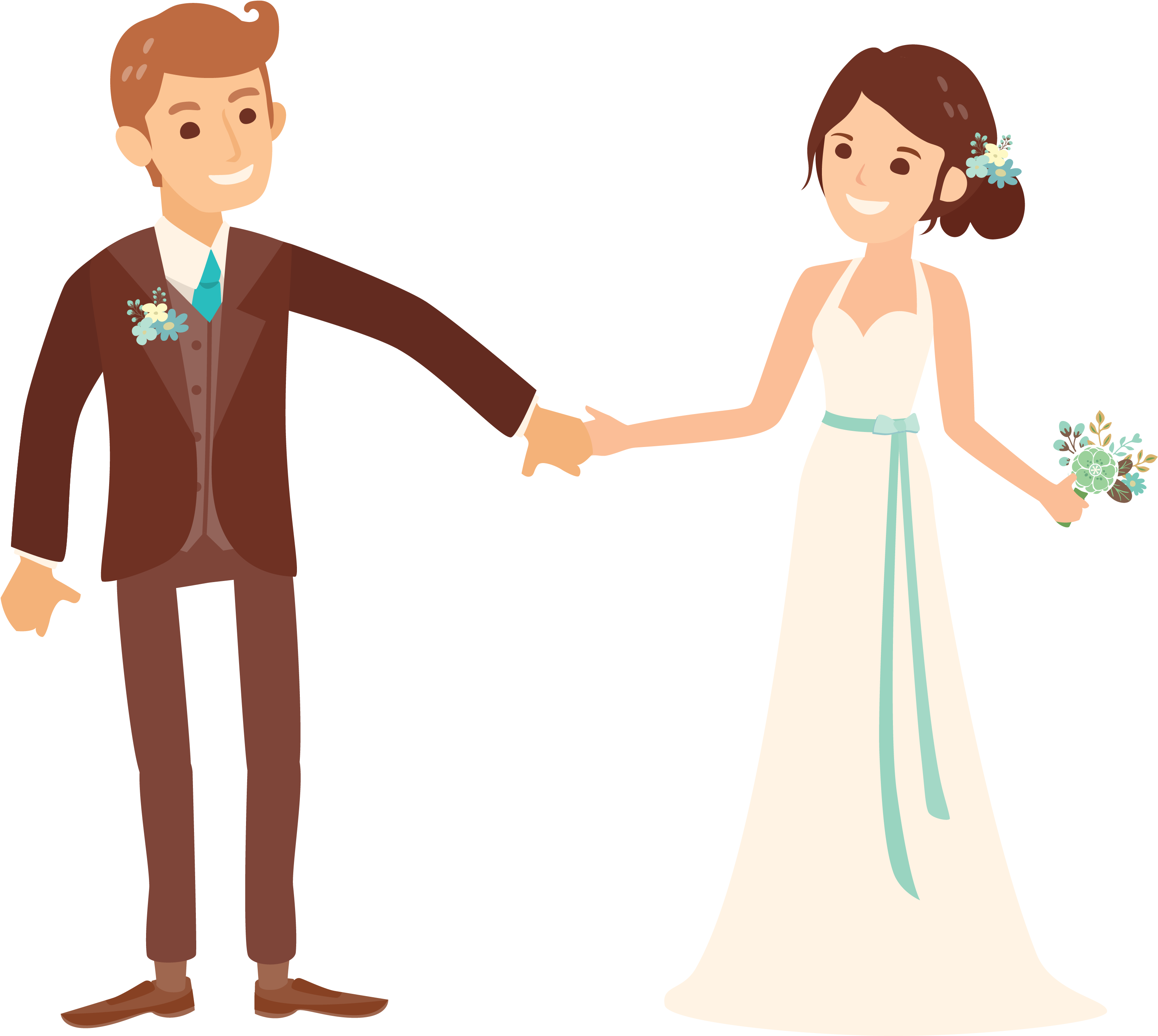 Person Clipart Wedding - Clipart Png Wedding Clipart (3179x2829), Png Download