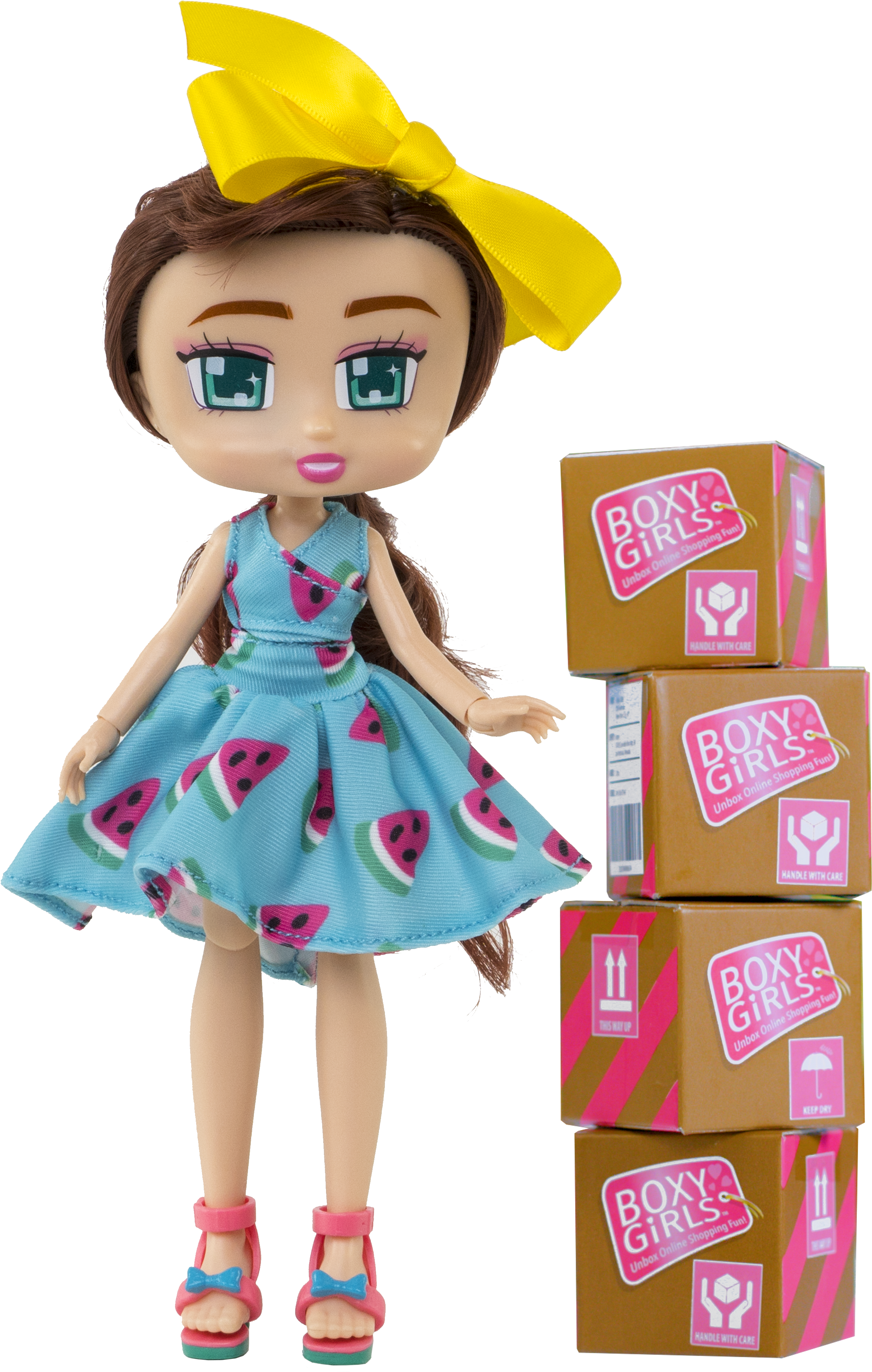 Boxy Girls Doll Brook (2823x4063), Png Download
