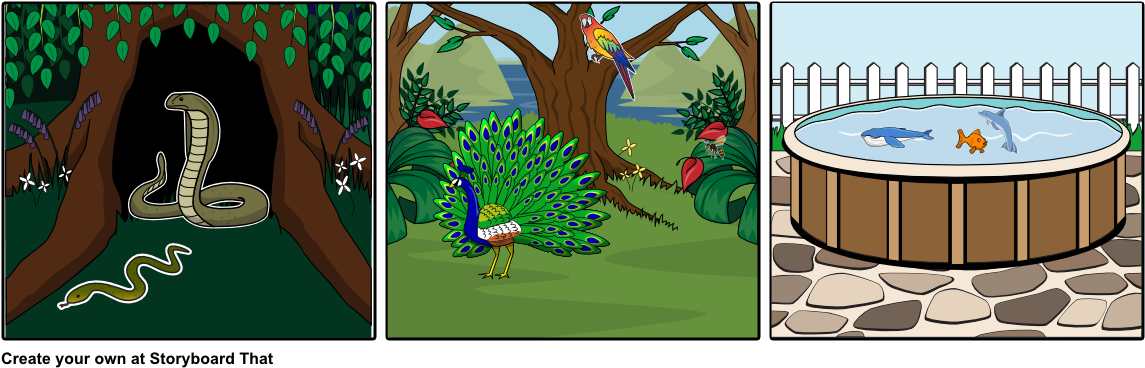 Cool Animals - Illustration (1164x385), Png Download