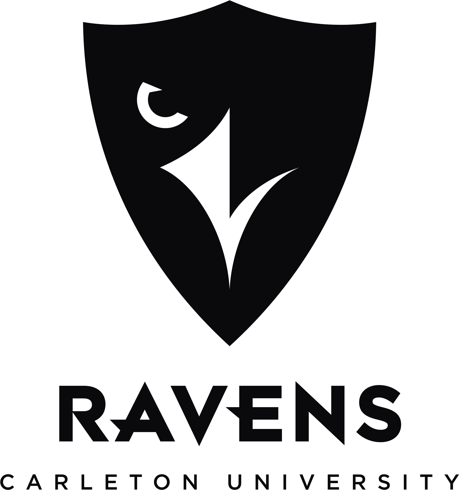 Carleton-ravens - Carleton Ravens Logo (2000x2119), Png Download