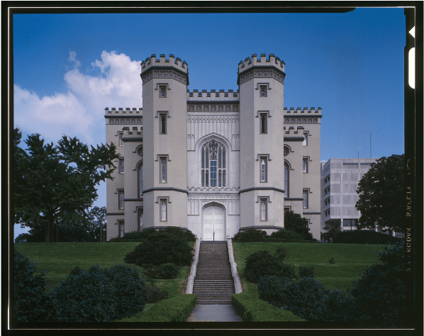 Happy Birthday James Dakin - Old Louisiana State Capitol (1144x473), Png Download