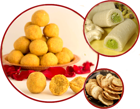 Buy Ladoos - Indian Sweet Image Png (452x352), Png Download