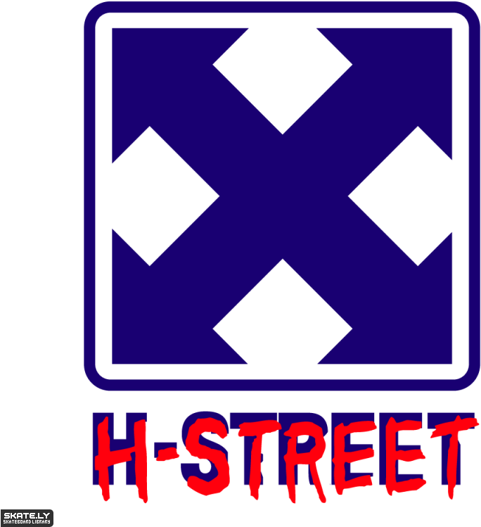 H-street Skateboards - H Street Skateboards Logo (800x800), Png Download