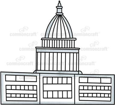 Us Capitol Building - United States Capitol (400x400), Png Download