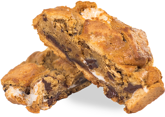 S'mores - Peanut Pretzel Bars (600x600), Png Download