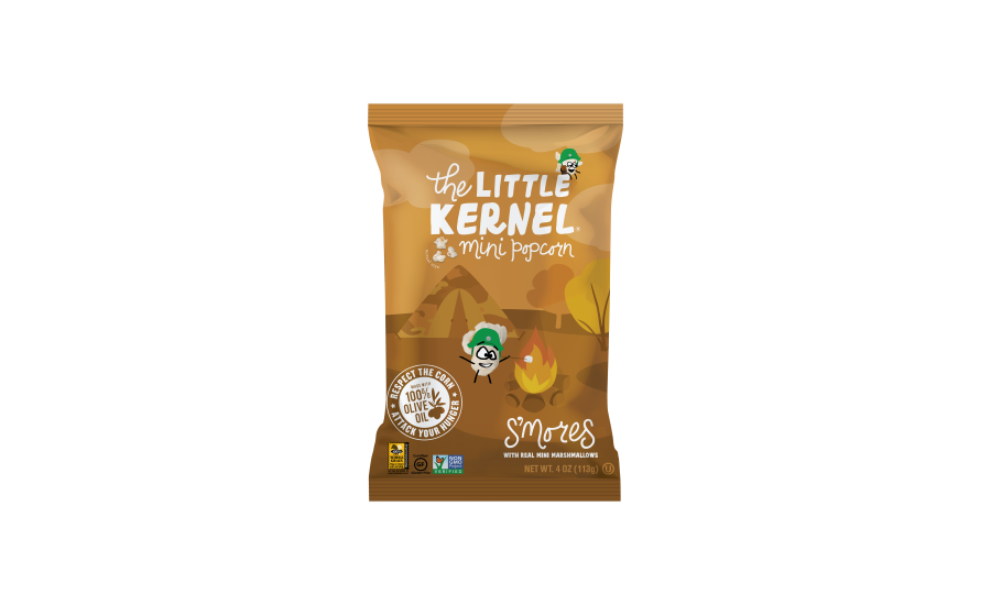Little Kernel Mini Popcorn Truffle Sea Salt 4 Oz Bags (900x550), Png Download