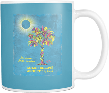 2017 Solar Eclipse - Mug (480x480), Png Download