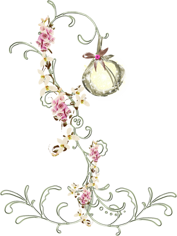 Fantasy Floral Png Transparent (600x800), Png Download