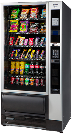 Samba Top Snack & Sweet Machine - Vending Machine Transparent