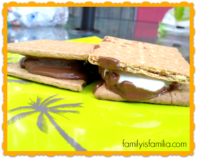 How To Make A S'more - Chocolate (647x522), Png Download