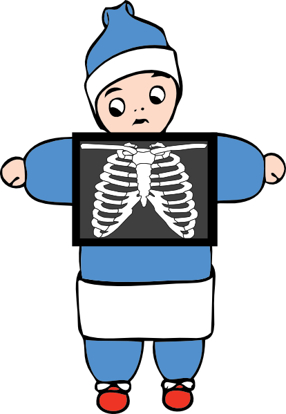 Free X - Halloween Baby Skeleton Maternity T-shirt (414x599), Png Download