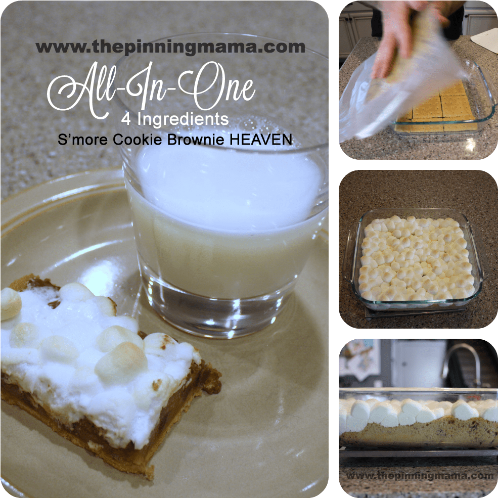 Easy, S'more, Cookie Bake, Smore, Chocolate, Marshmallow, - S'more (1024x1024), Png Download