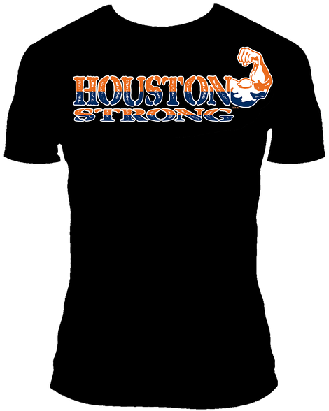 Houston Strong Astros (498x587), Png Download