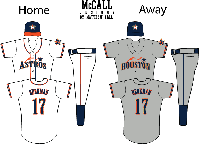 Houston Astros Home Away - Houston (772x559), Png Download