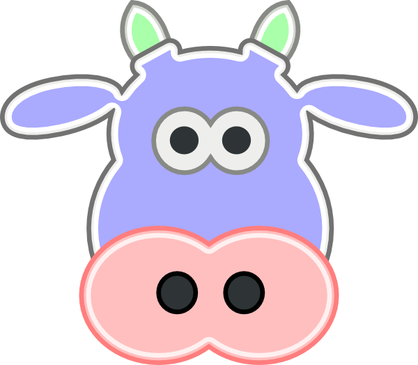 Download How To Set Use Cow Head Soft Svg Vector PNG Image with No