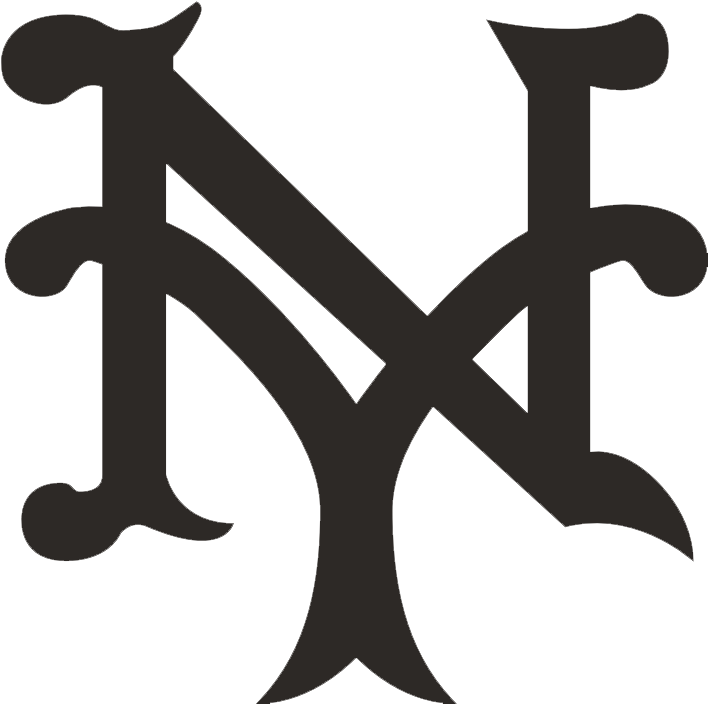 New York Giants - New York Giants Baseball Logo (715x710), Png Download