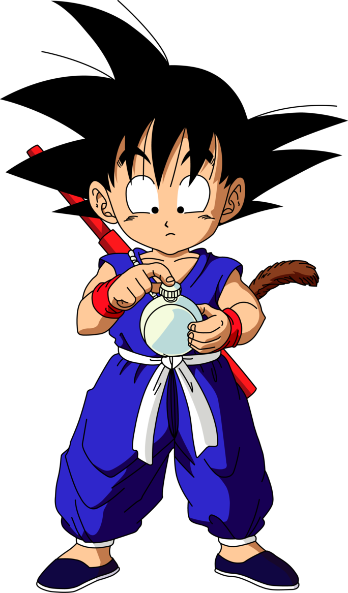 Dragon Ball - Kid Goku - Dragon Ball Kid Goku (684x1167), Png Download
