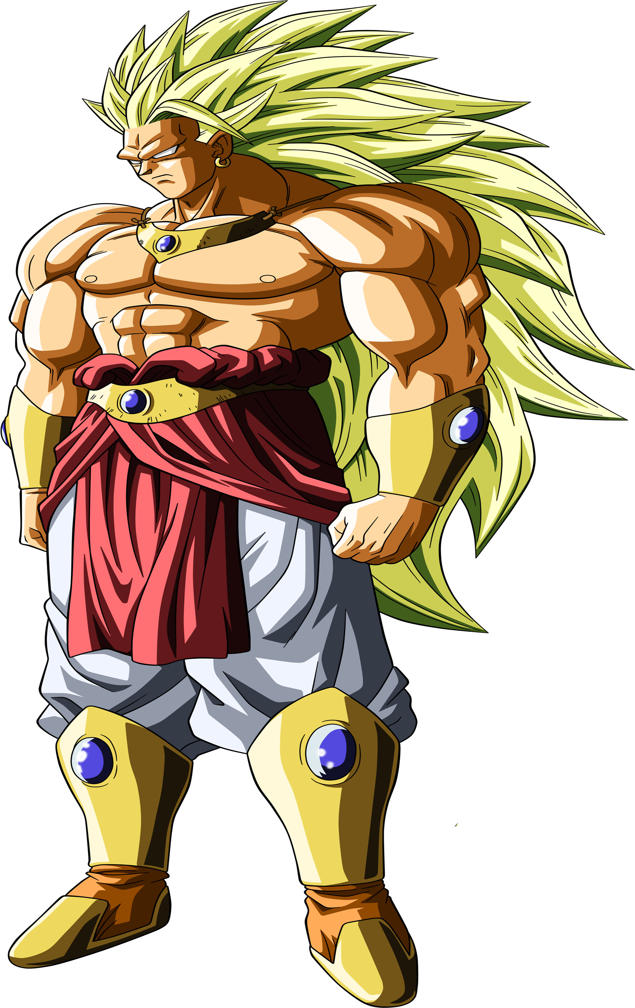 Download Dragon Ball Z Gohan Super Saiyan Broly Png Image With No Background Pngkey Com
