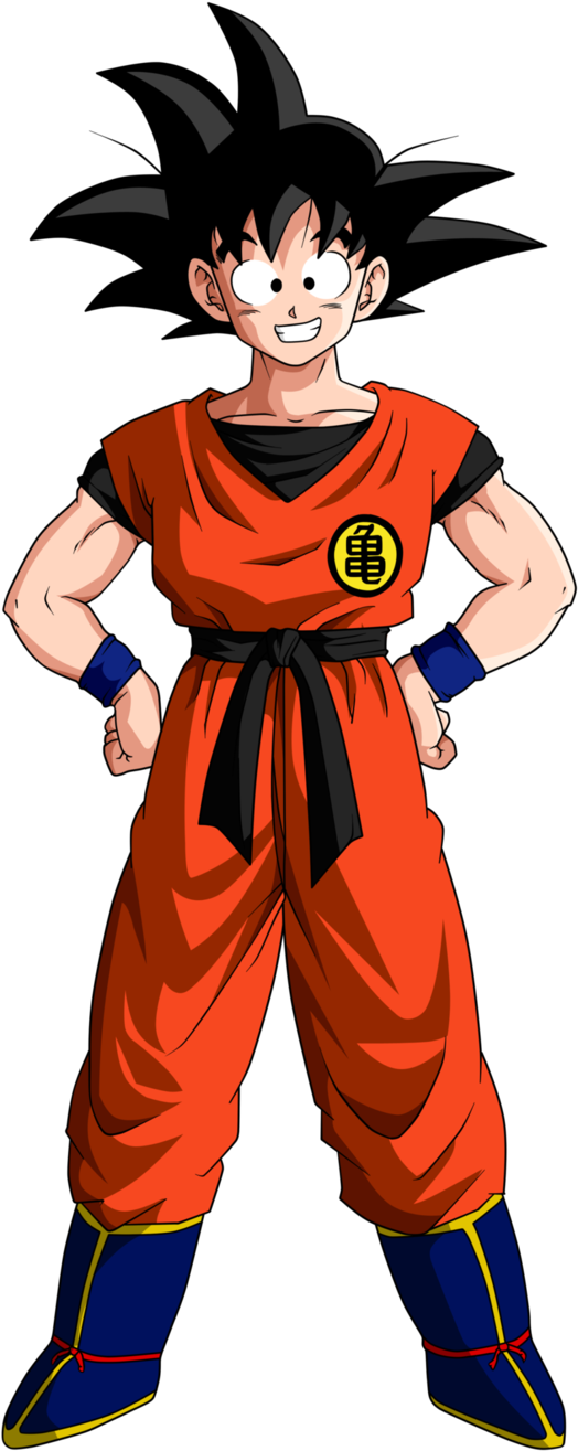 1 - Goku Adulto Dragon Ball (594x1343), Png Download